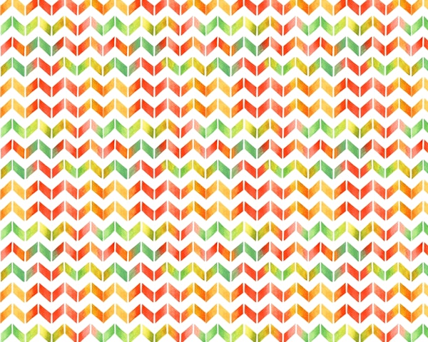 Watercolour modern zigzag