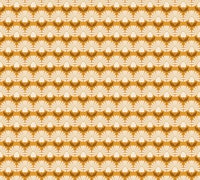 Retro Love Flower pattern carta da parati