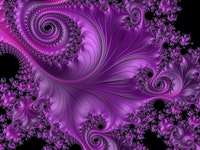 Fantastic Fractal Pink Vibe tapete