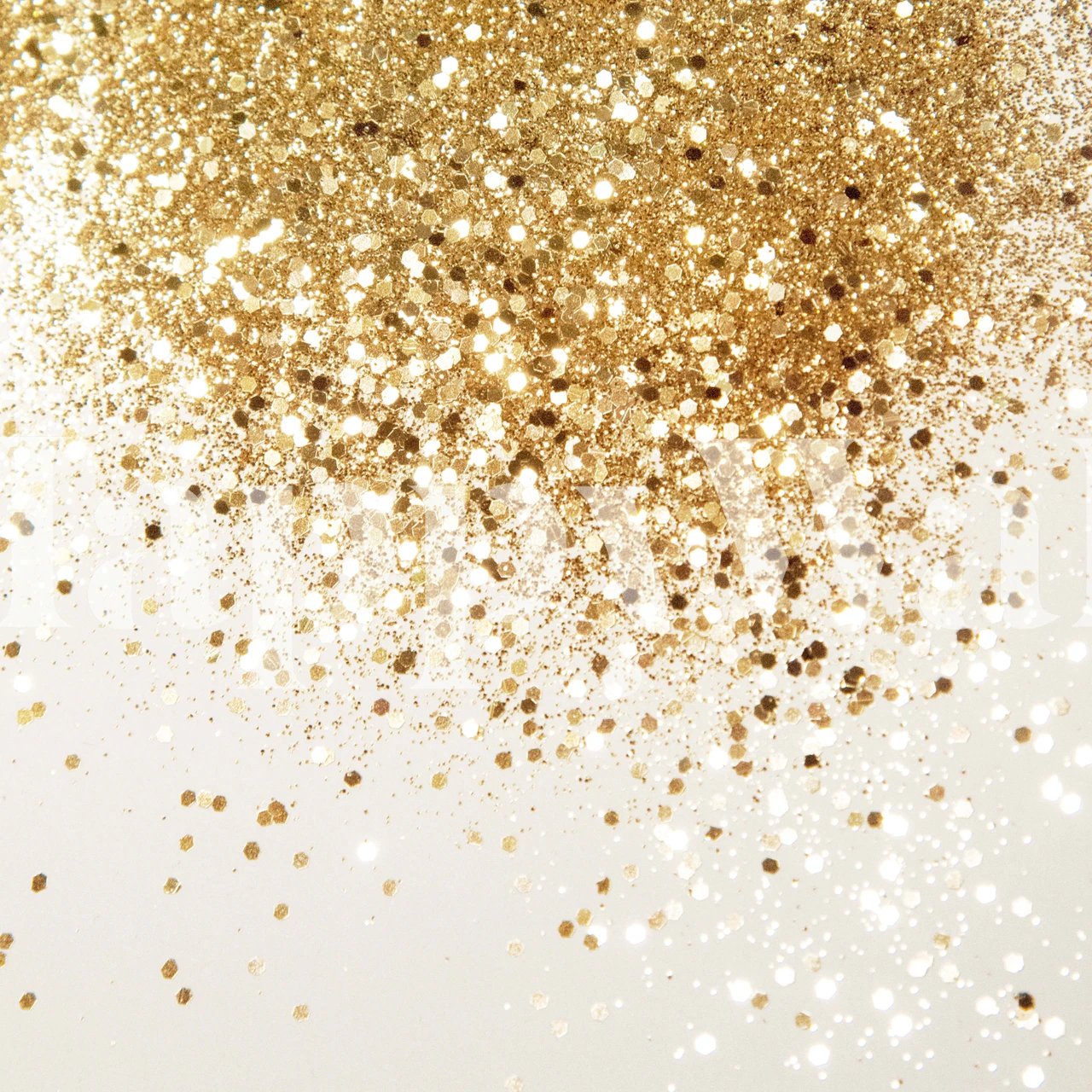 Jiskřivá zlatá třpytivá fototapeta vytvářející luxusní texturovaný vzhled