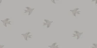 Dreamy Birds Cloudy Gray wallpaper