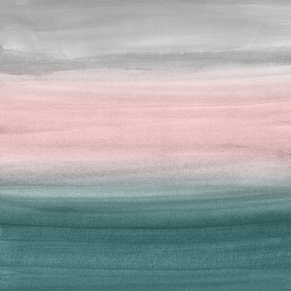 Teal Blush Watercolor 1a