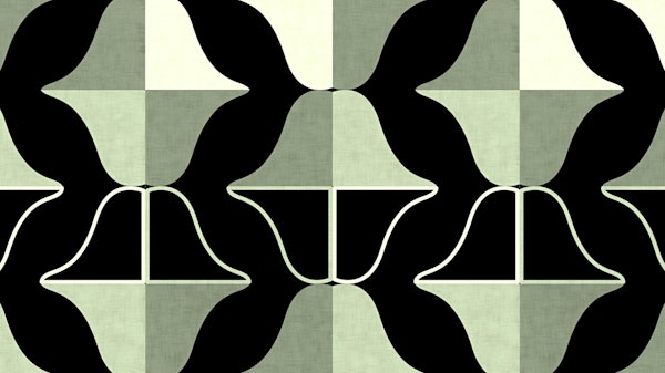 Mid Century Abstract Organic