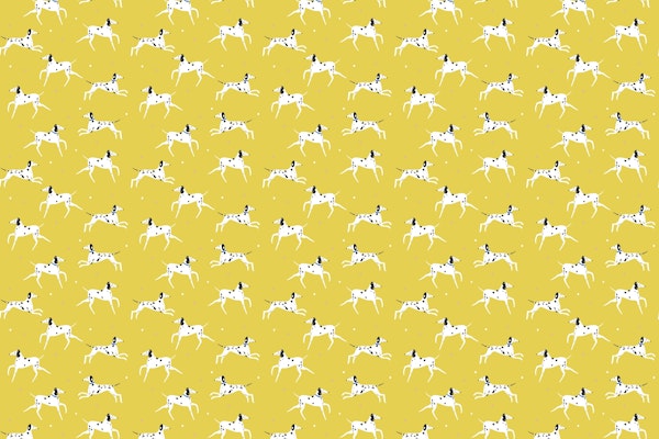 Happy Dalmatians Yellow