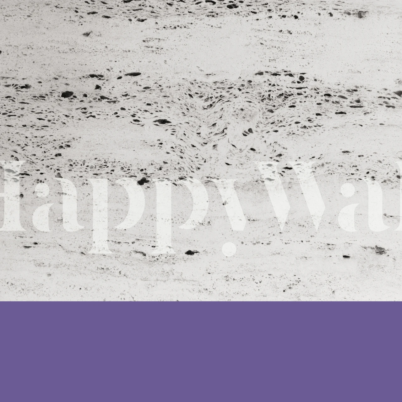 Ultra Violet on Concrete tapetti huoneessa