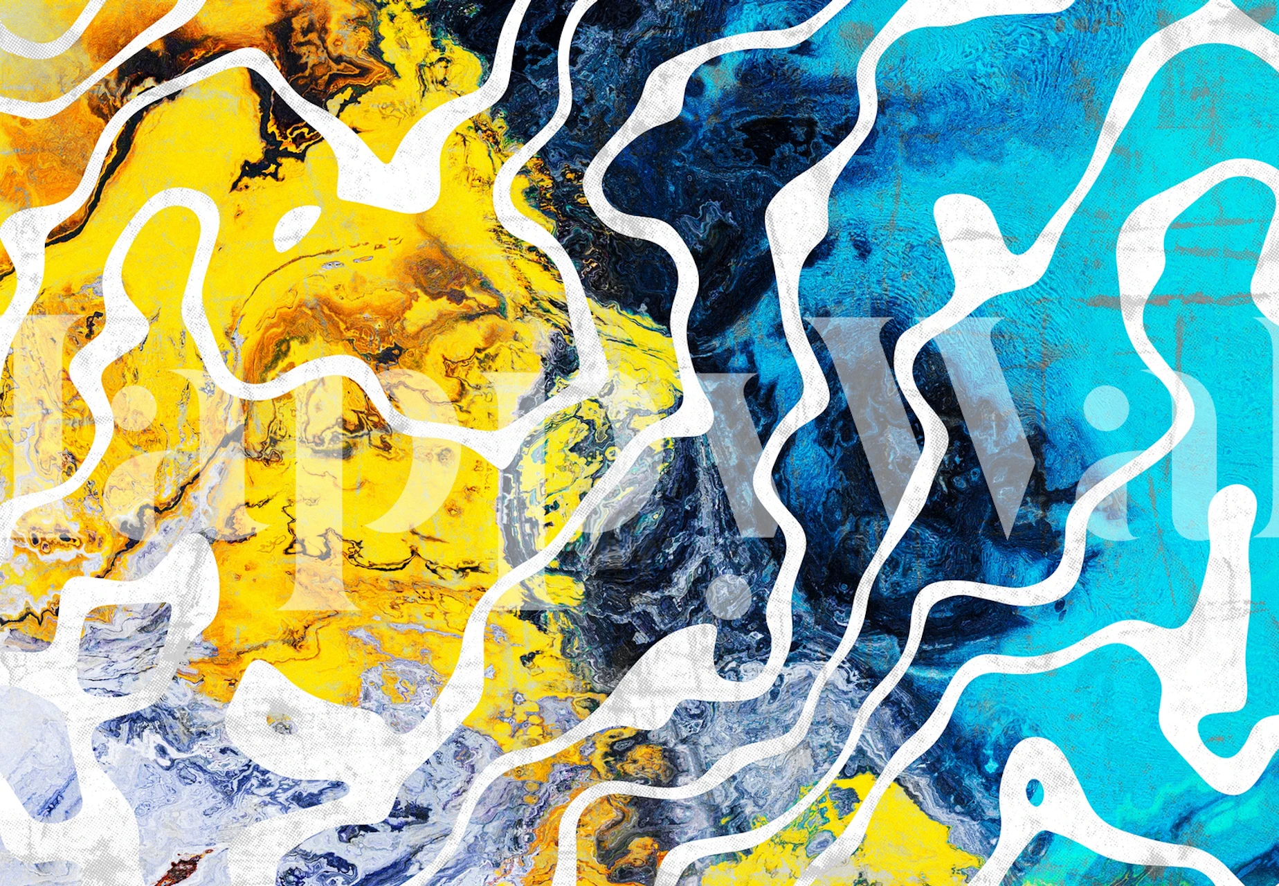 Pamplona 3 wallpaper in a room