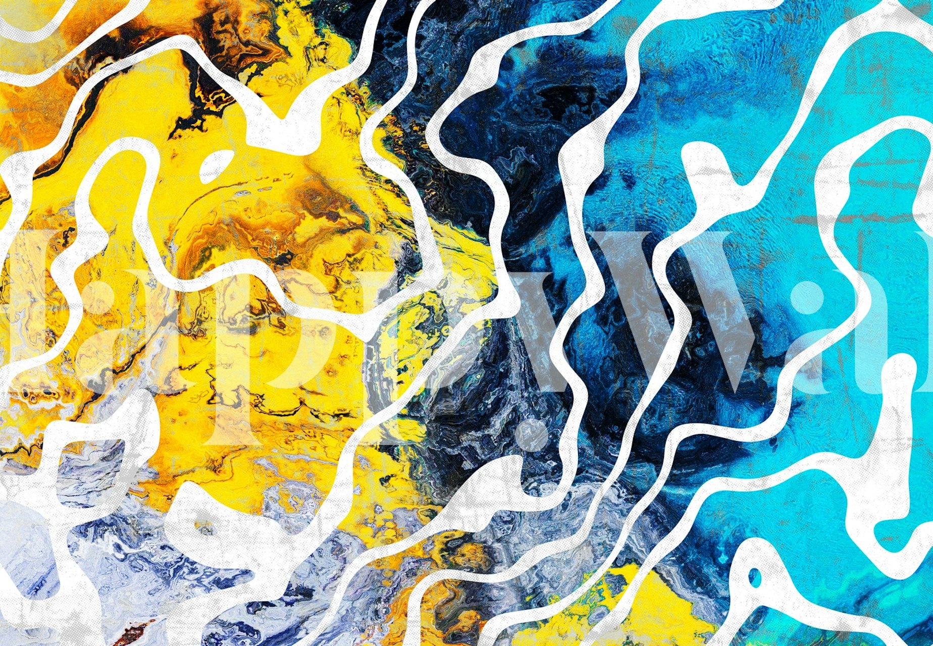 Pamplona 3 wallpaper in a room