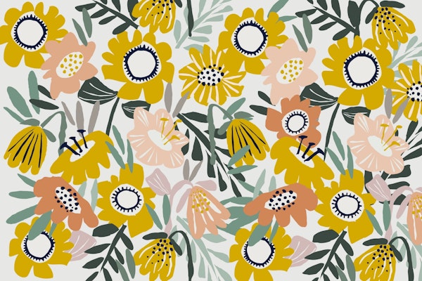 Bold happy cozy flower 1