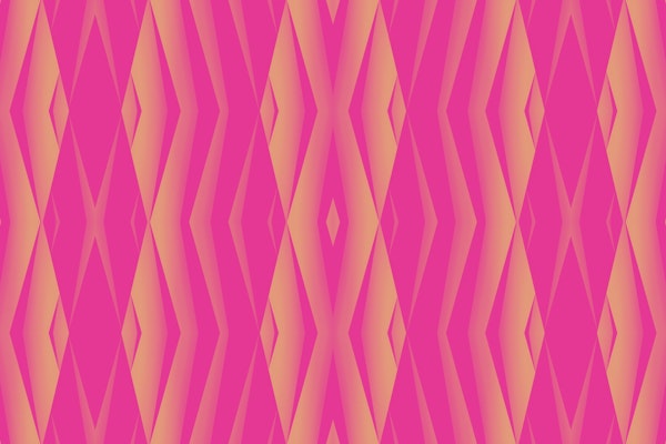 Modern Mid Century Magenta