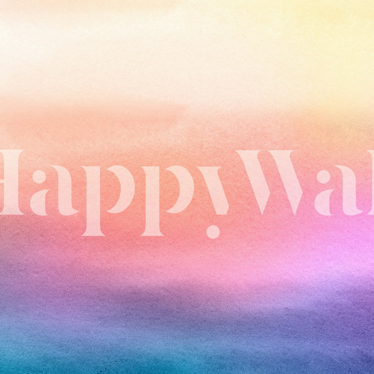 Brighten Up Your Room with Rainbow Ombre Wallpaper | Happywall