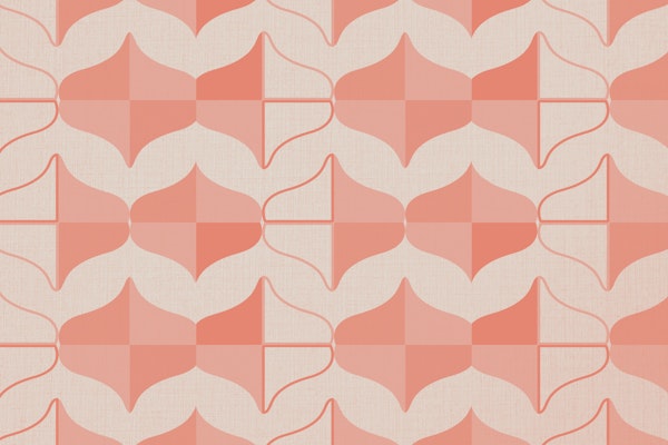 Mid Century Abstract Muted