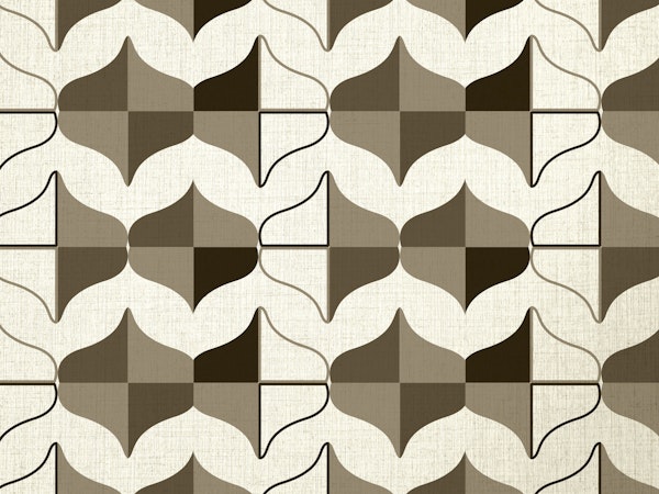 Organic Mid Century Abstract