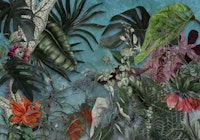 jungle vintage ταπετσαρία