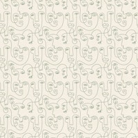 Picasso Inspired Faces papiers peint