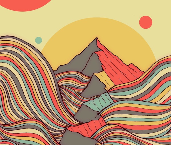 The ribbon sea cliffs