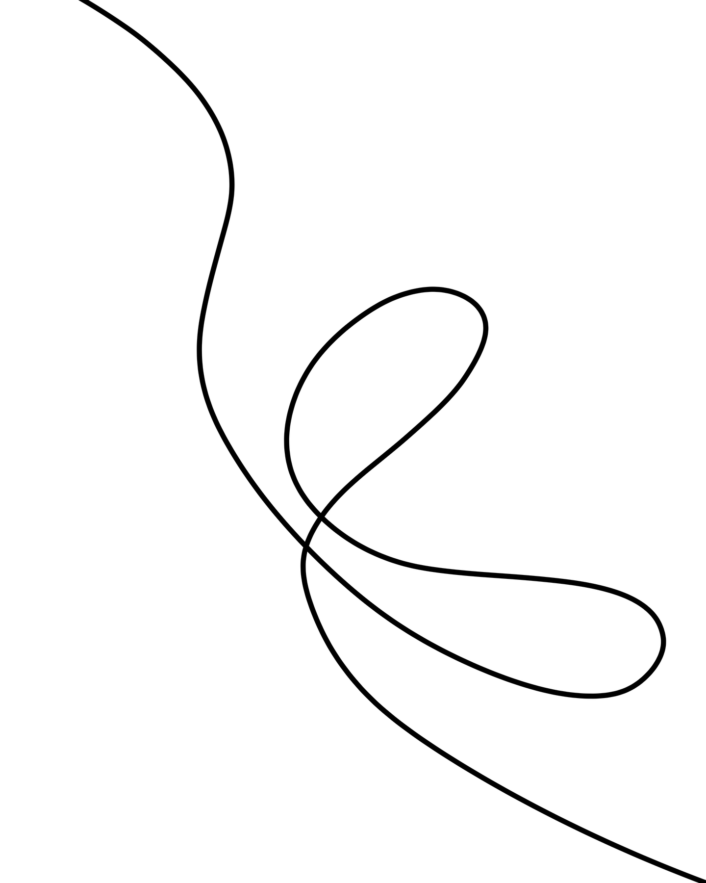 One Line Study 1 tapet | Fototapet - Happywall