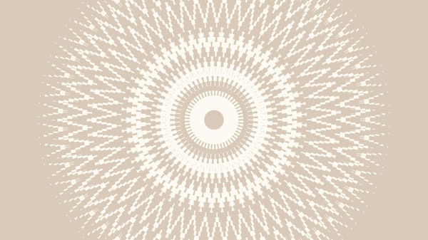 Soft Beige African Tribal Sun
