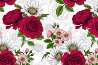 Summer bouquets 6 tapet