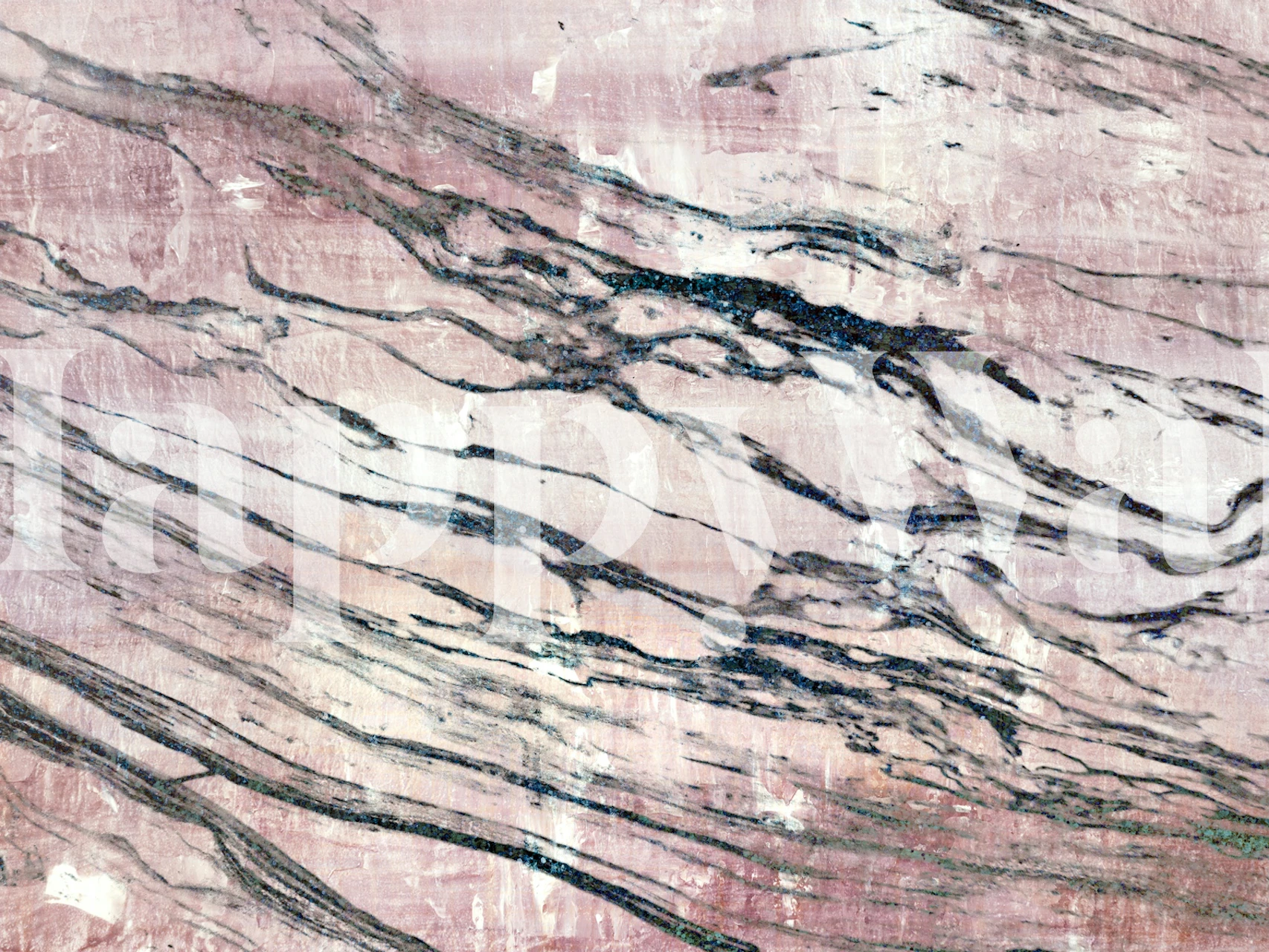 Marble Wall Grunge wallpaper in a room