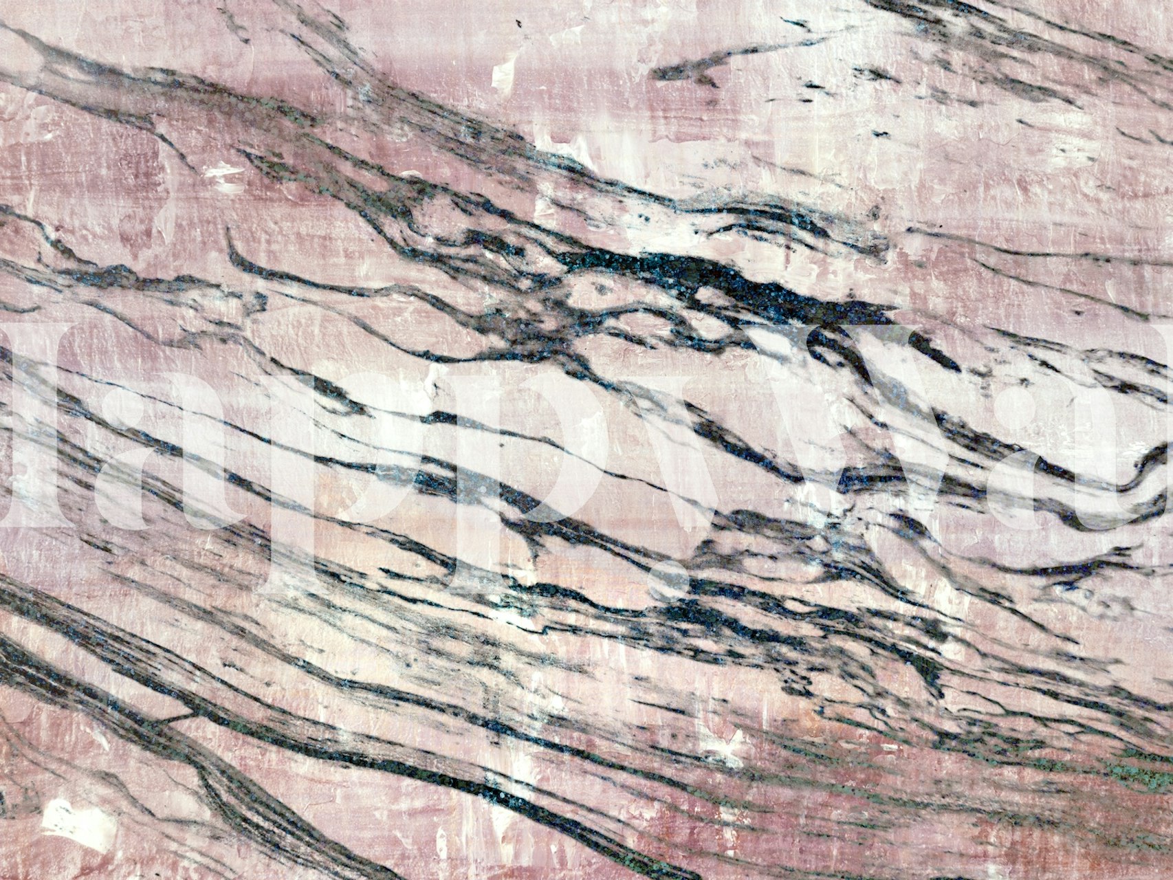 Ταπετσαρία Marble Wall Grunge σε ένα δωμάτιο