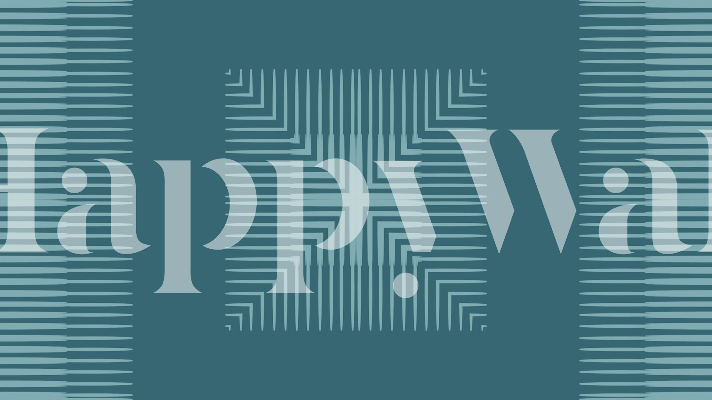 Teal geometric lines and patterns wallpaper