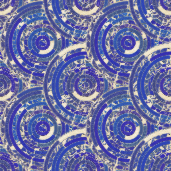 Blue Tile repeating pattern