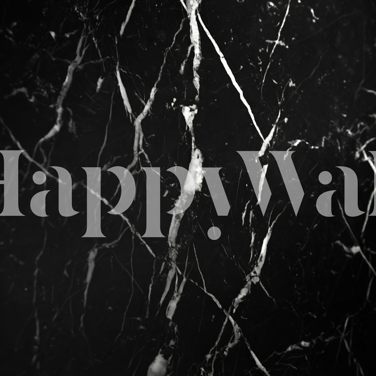 Black Marble Glam tapet i et rom