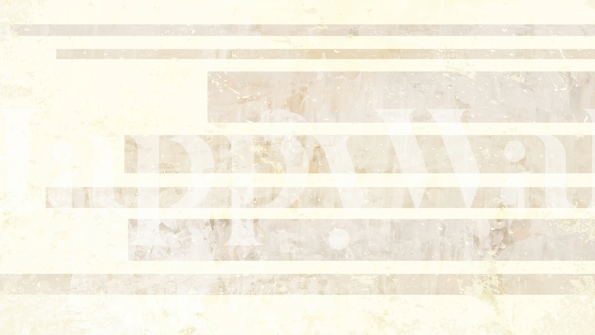 Soft Beige Stripes Art en un entorno interior