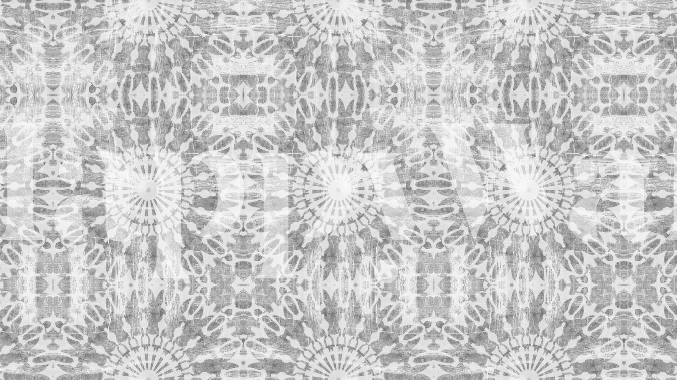 Geometric black and white pattern wallpaper