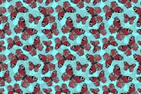 Peacock butterfly pattern 2 wallpaper