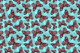 Peacock butterfly pattern 2