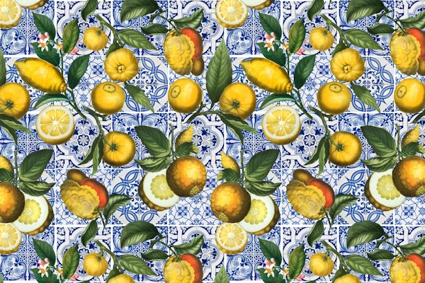 Mediterranean Lemon Tiles