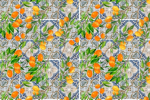 Mediterranean Cumquat Tiles
