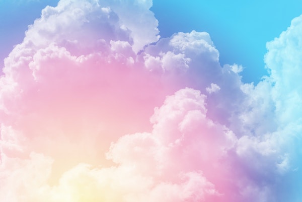 Pastel clouds V