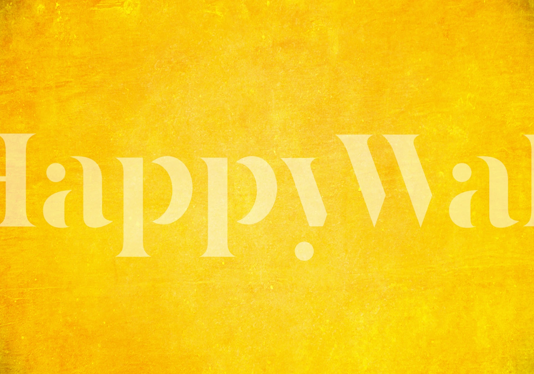 Solid yellow textured grunge wallpaper