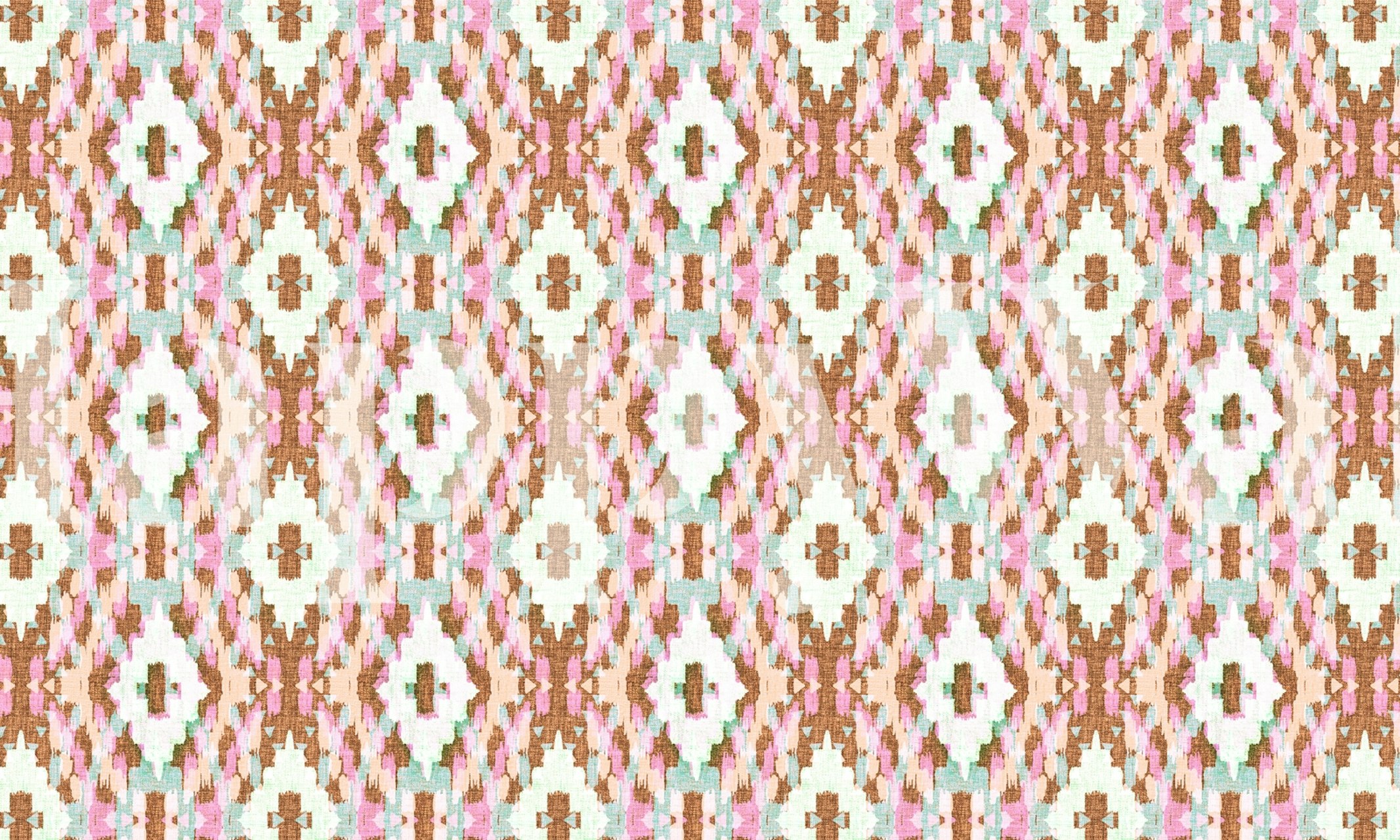 tapeta Leila Ikat Meadow u sobi