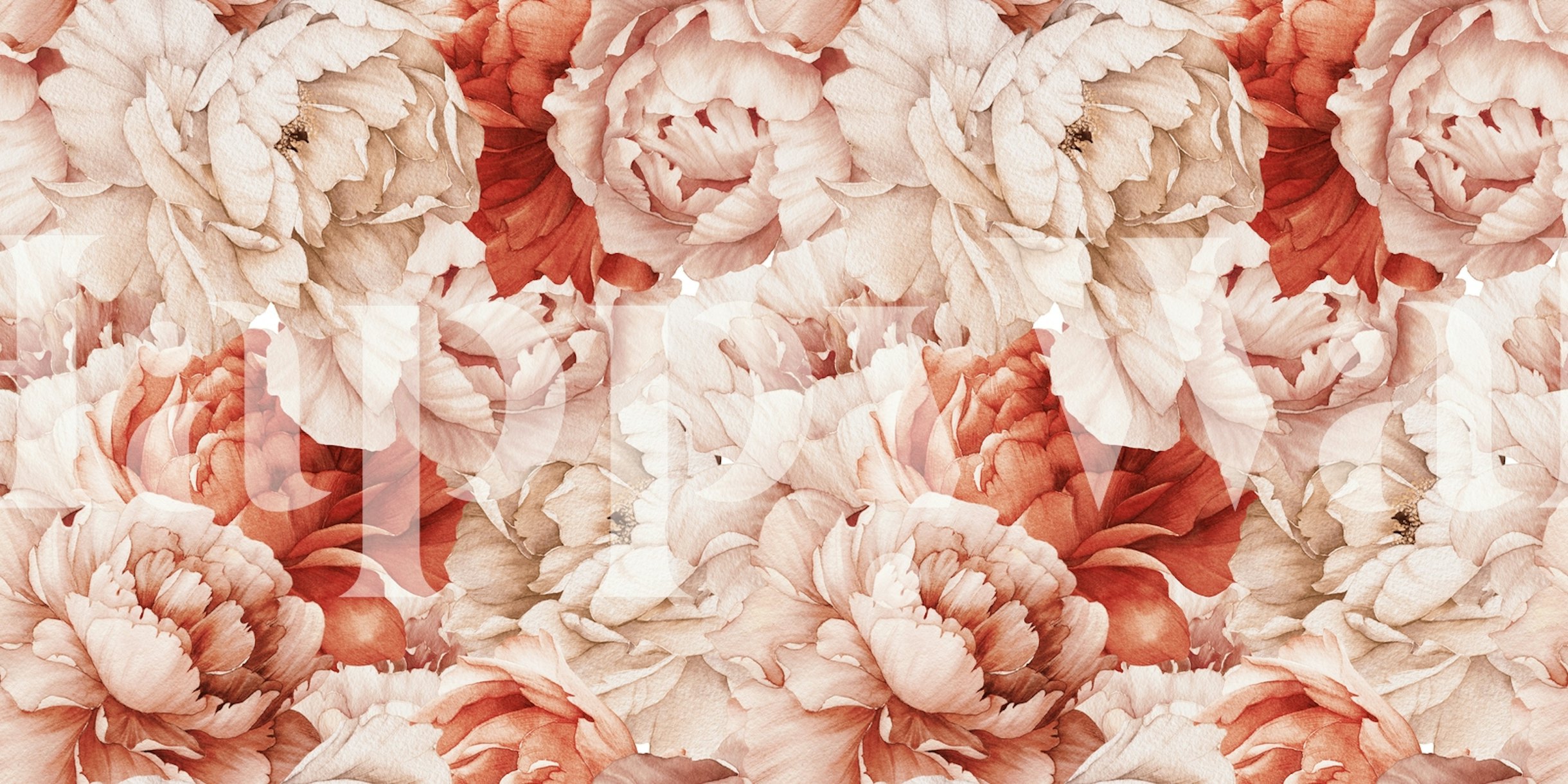 Peonies Dream Wallpaper | Happywall