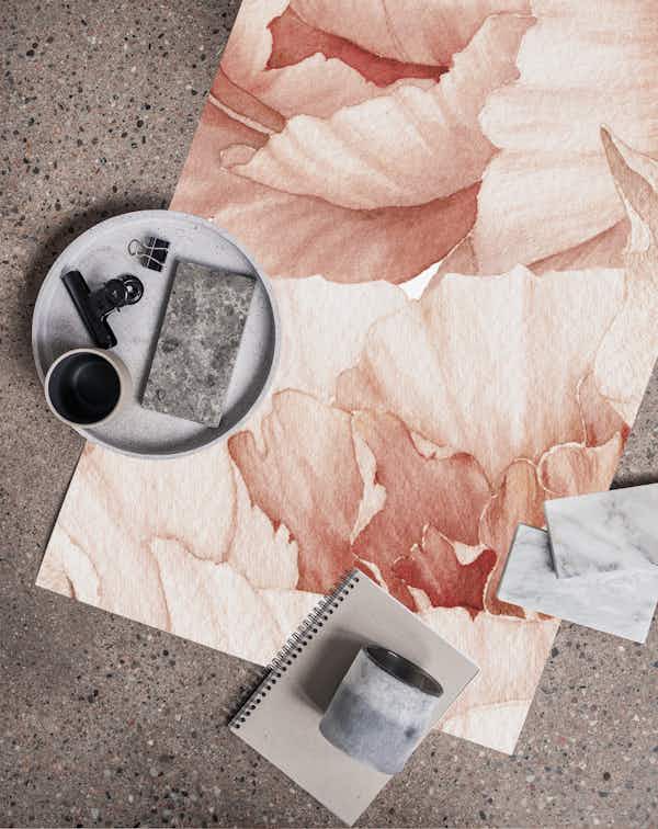 Peonies dream wallpaper roll