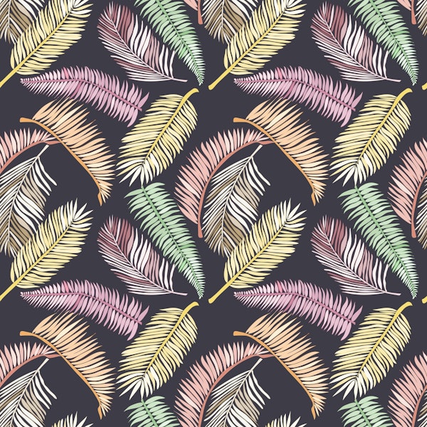 Palm Leaves repeating pattern