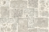 Bohemian Patchwork ivory beige tapete