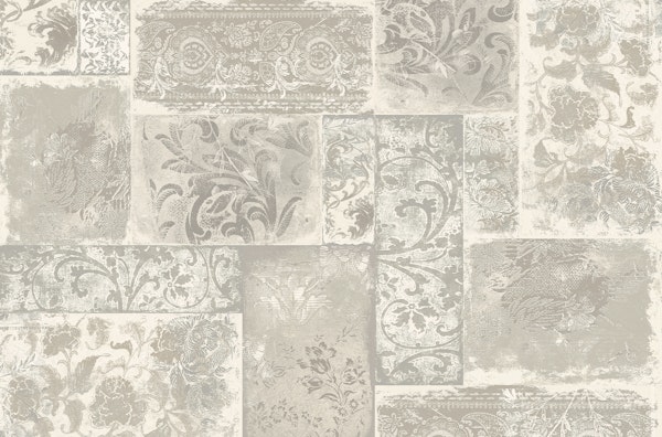 Bohemian Patchwork ivory beige