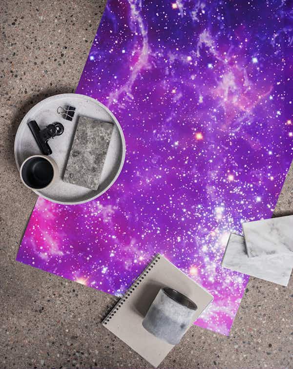 Galaxy II wallpaper roll
