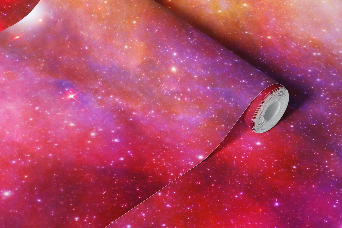 Outer space galaxy wallpaper roll