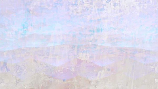 Pastel Geometric Grunge Wall