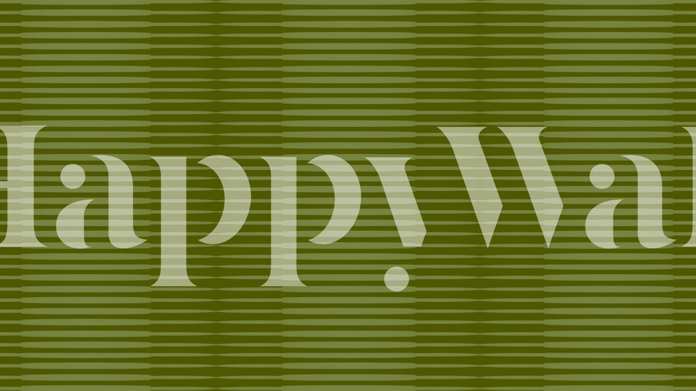 Deep Green Japandi wallpaper design in a room