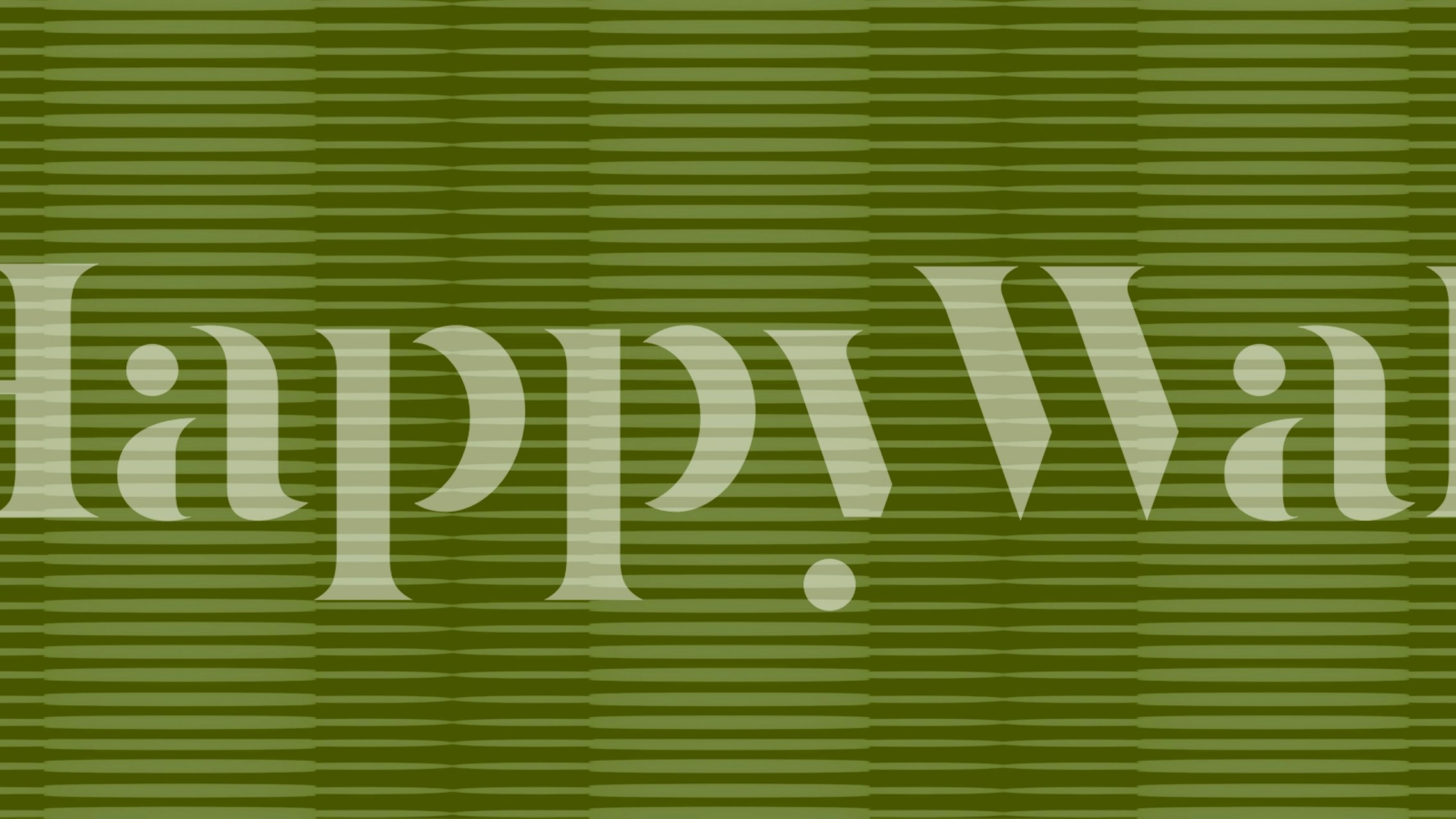 Deep Green Japandi wallpaper design in a room