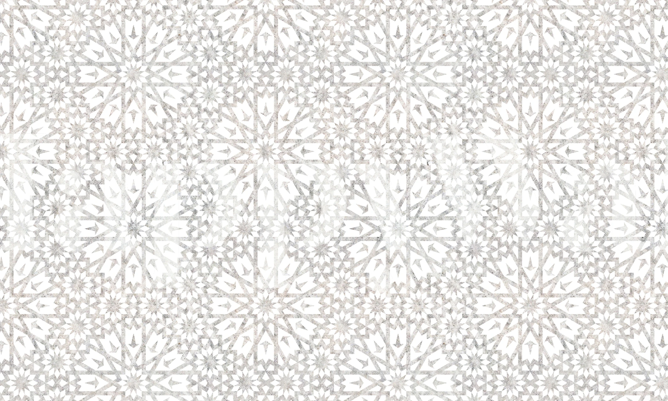 Nøytral sandfarget Tangier-flisemønster på veggmaleri