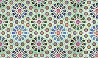 Tangier Tile Multi tapet