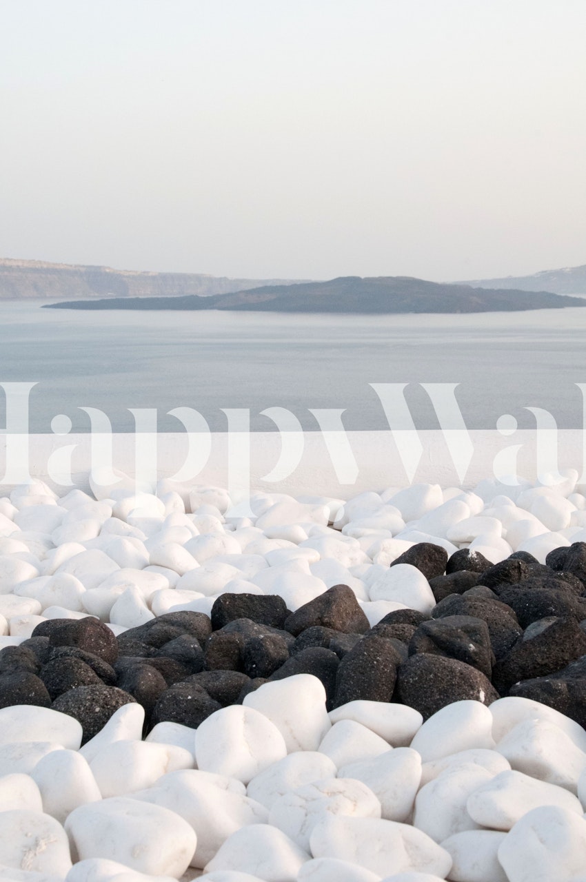 Santorini Zen Dream 7 ταπετσαρία σε ένα δωμάτιο