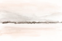 Soft coral and gray mountains wallpaper